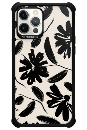 Monochrome Flowerss - Apple iPhone 12 Pro Max