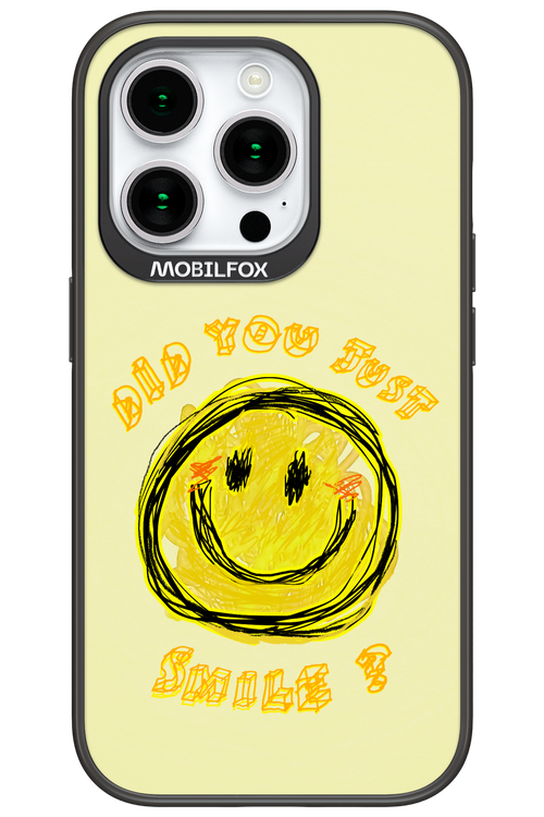 Crayon Smiley - Apple iPhone 15 Pro