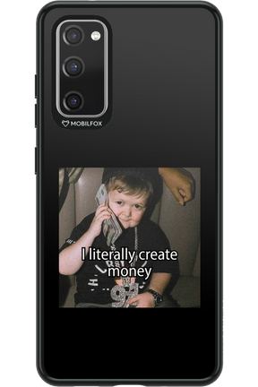 Create my money - Samsung Galaxy S20 FE