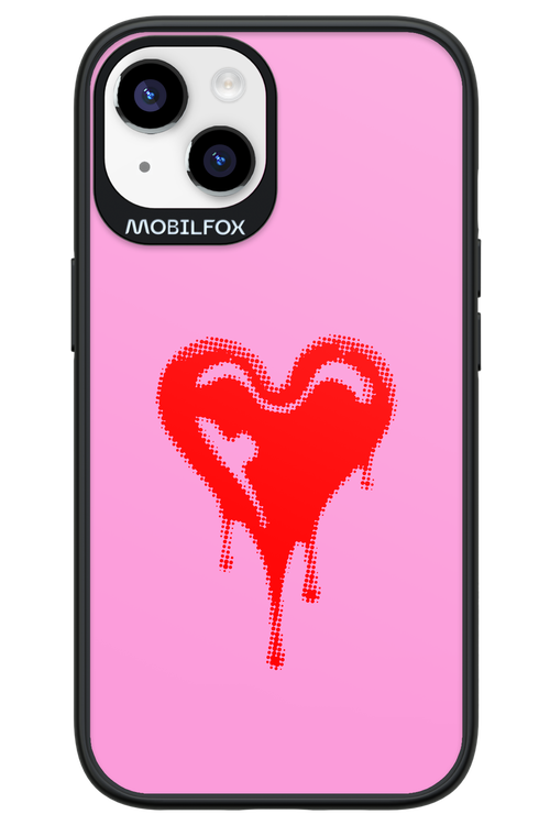 Heart Pink - Apple iPhone 14