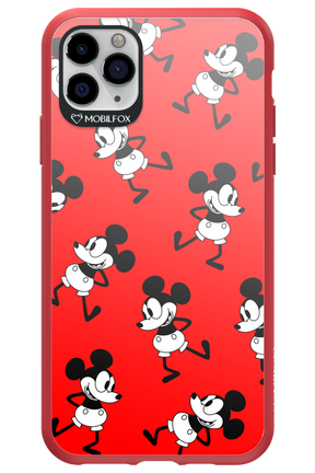 Iconic Mouse (red pattern) - Apple iPhone 11 Pro Max