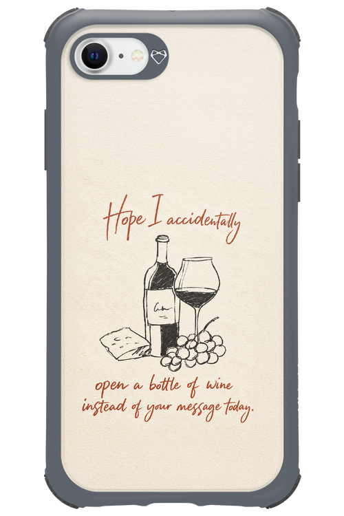Bottle of wine 2.0 - Apple iPhone 8