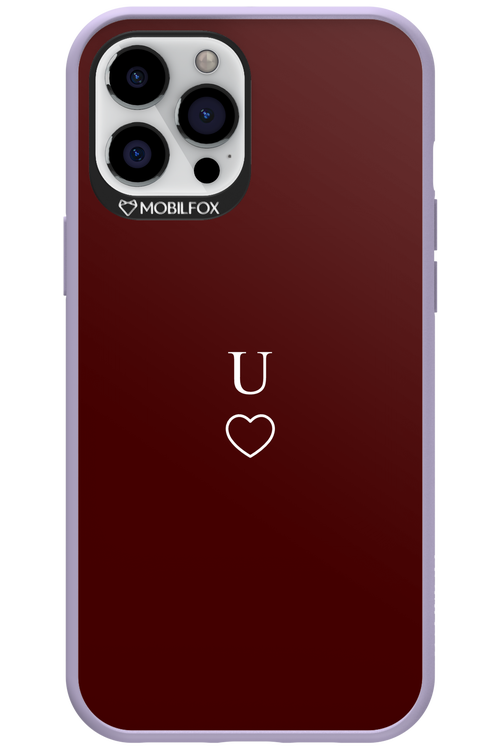 U Burgundia 2.0 - Apple iPhone 12 Pro Max