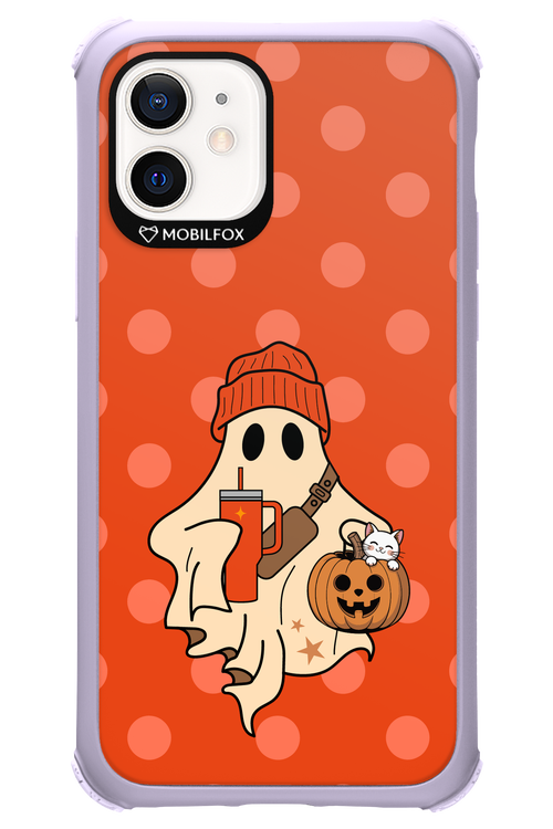 Ghost Girl (Orange) - Apple iPhone 12