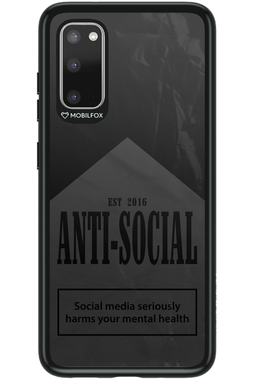 ANTI-SOCIAL (BLVCK) 2.0 - Samsung Galaxy S20