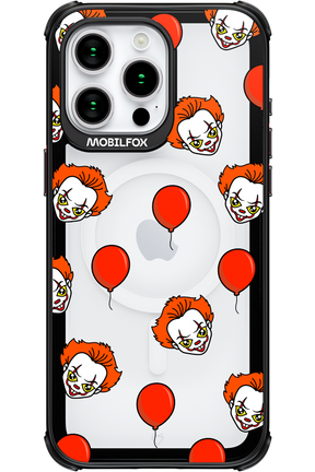 Mystery Clown (Transparent) - Apple iPhone 15 Pro Max