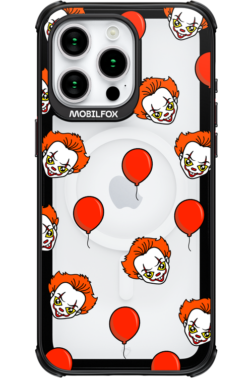 Mystery Clown (Transparent) - Apple iPhone 15 Pro Max