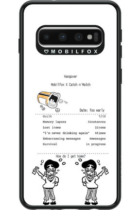 hangover - Samsung Galaxy S10
