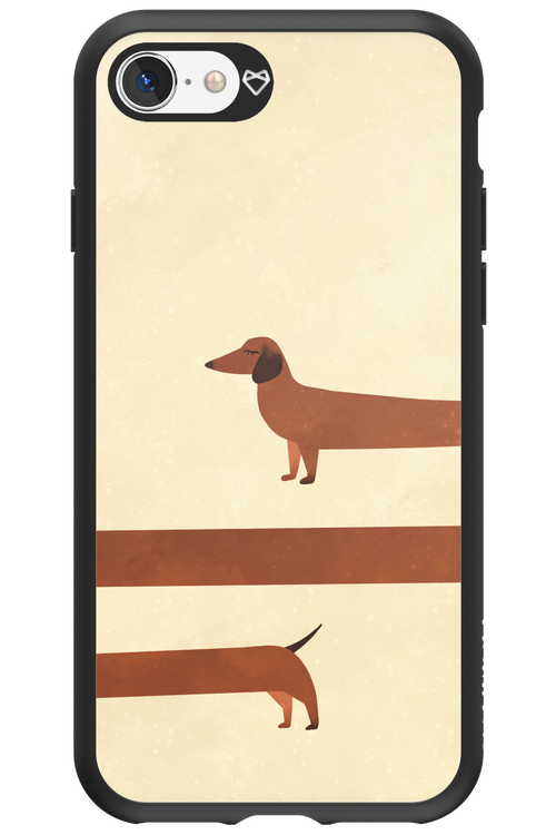 Stretchy Dog - Apple iPhone SE 2022