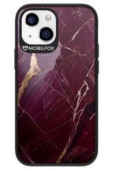 Burgundy Marble - Apple iPhone 13 Mini