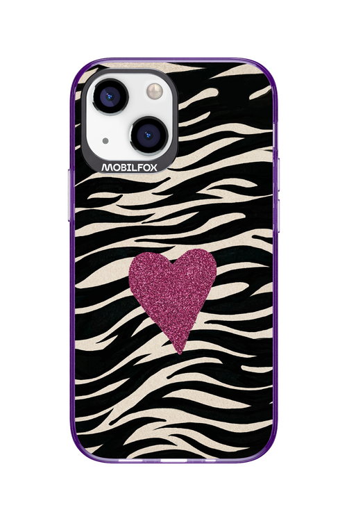 Zebra Heart 2.0 - Apple iPhone 13 Mini