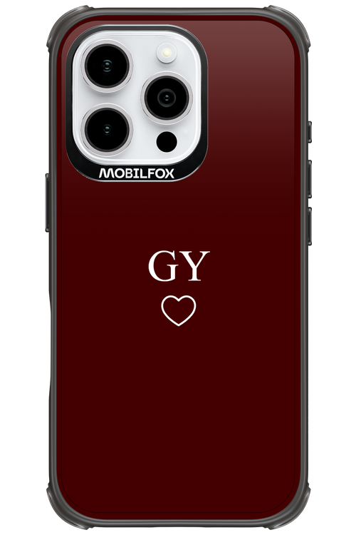 GY Burgundia 2.0 - Apple iPhone 16 Pro