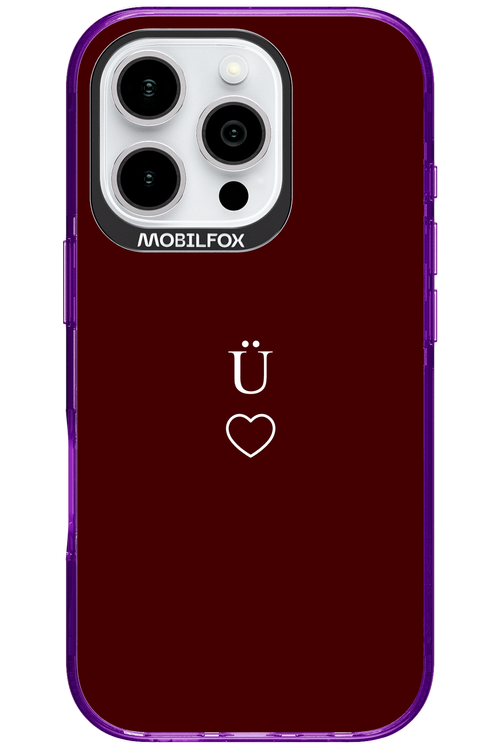 U Burgundia II 2.0 - Apple iPhone 16 Pro