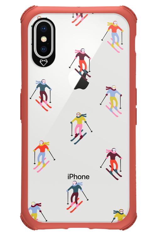 Snow Motion (Transparent) - Apple iPhone XS