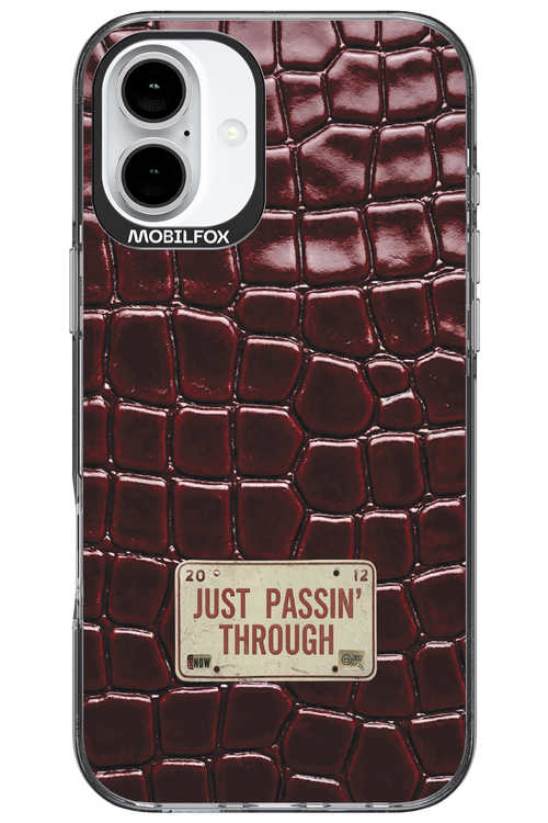 Just passin through 2.0 - Apple iPhone 16 Plus