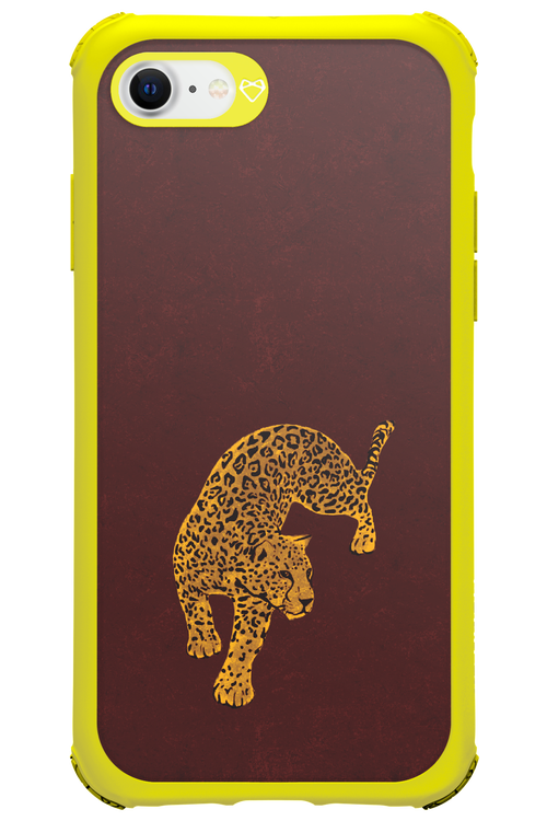 Burgundy Leopard - Apple iPhone 7