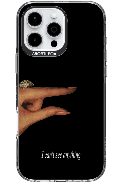 I can't see anything 2.0 - Apple iPhone 16 Pro Max