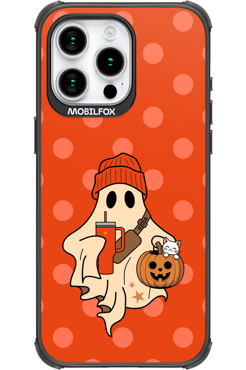 Ghost Girl (Orange) - Apple iPhone 15 Pro Max