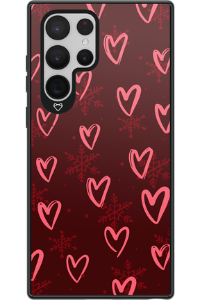 Christmas Hearts - Samsung Galaxy S22 Ultra