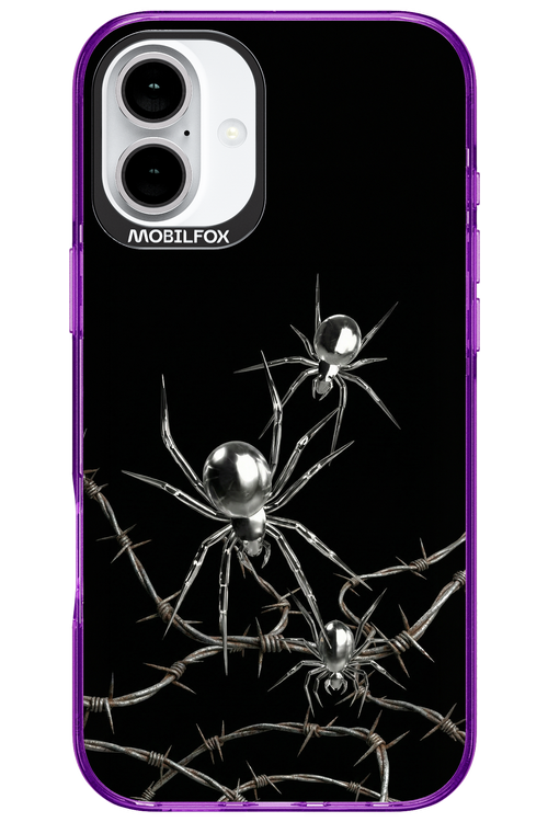 Silver Spiderz 2.0 - Apple iPhone 16 Plus