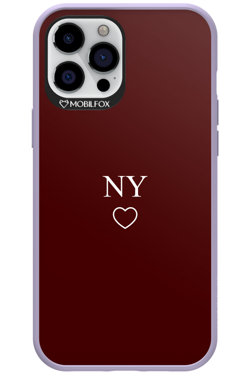 NY Burgundia 2.0 - Apple iPhone 12 Pro Max