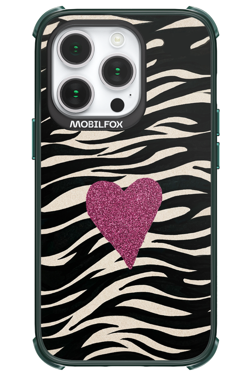 Zebra Heart 2.0 - Apple iPhone 14 Pro