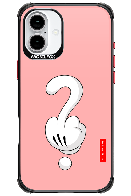 Fuck Hand (Pink) 2.0 - Apple iPhone 16 Plus