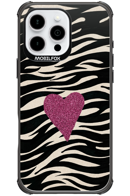Zebra Heart 2.0 - Apple iPhone 16 Pro Max
