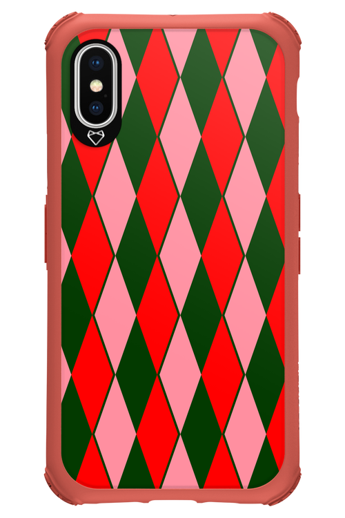 Retro Christmas - Apple iPhone XS