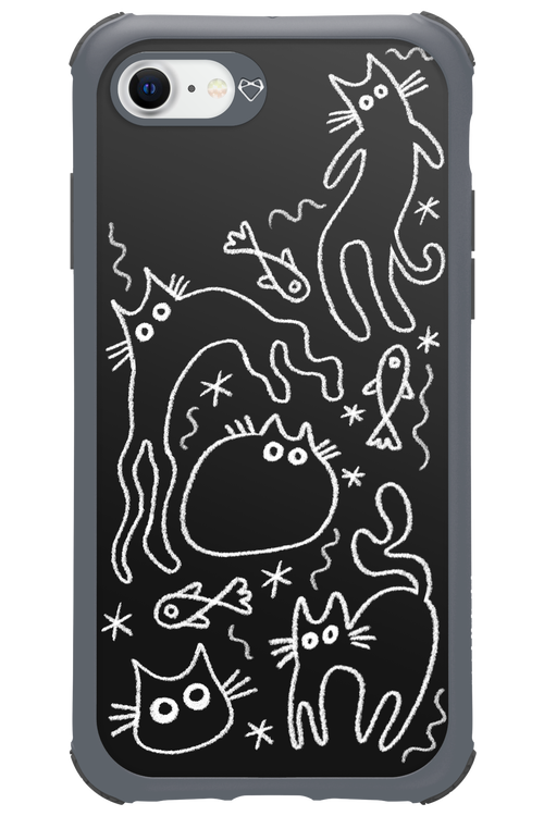 CHALK_CATS 2.0 - Apple iPhone SE 2020