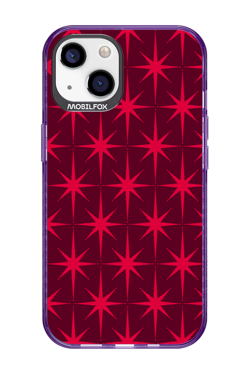 Burgundy Starss - Apple iPhone 13