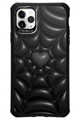 Black Spider Heart - Apple iPhone 11 Pro Max