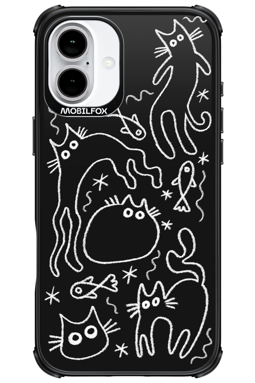 CHALK_CATS - Apple iPhone 16 Plus