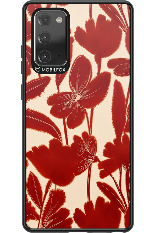 Burgundy Flowers 2.0 - Samsung Galaxy Note 20