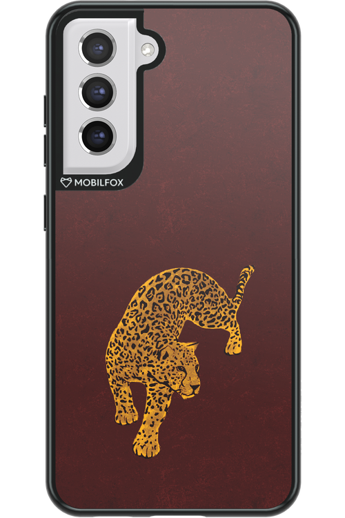 Burgundy Leopard - Samsung Galaxy S21 FE