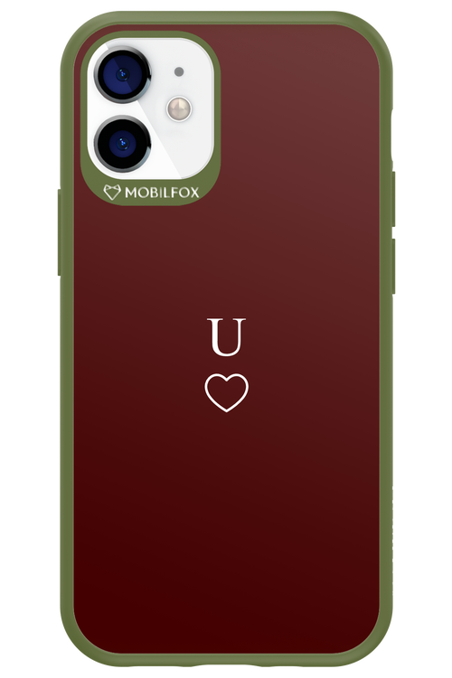 U Burgundia 2.0 - Apple iPhone 12 Mini